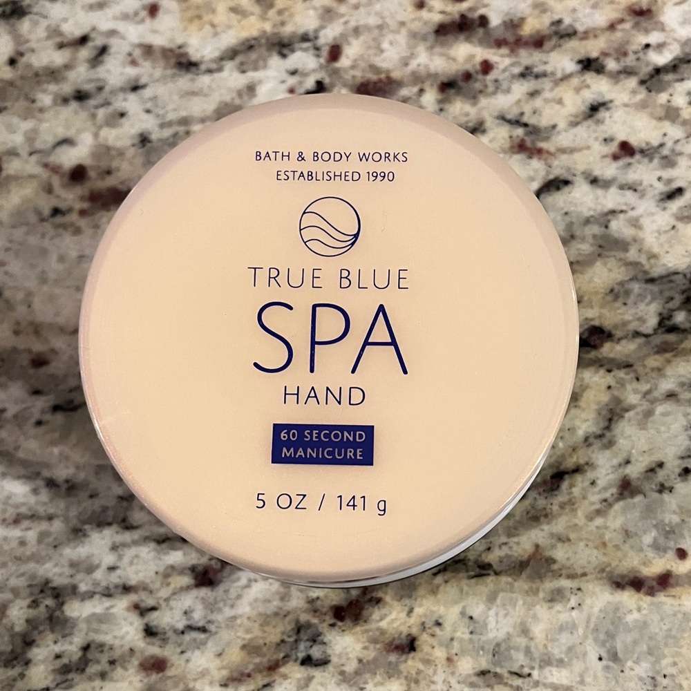 Bath & Body Works True Blue Spa 60 Second Manicure Hand Citrus Shea Vitamin E